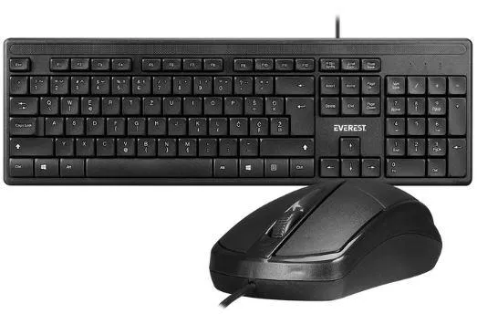 Тастатура + маус EVEREST KM-515 Black Usb Wired