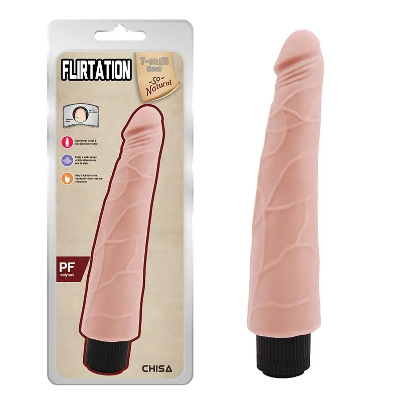 Мек реалистичен вибратор Flirtation Flesh