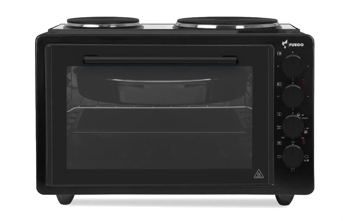 Мини шпорет FUEGO FG 4280 B, 2.5KW, 42L