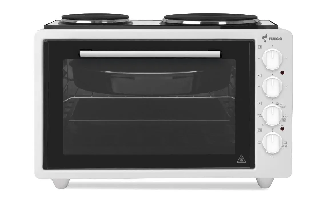 Мини шпорет FUEGO FG 4280 W, 2.5KW, 42L