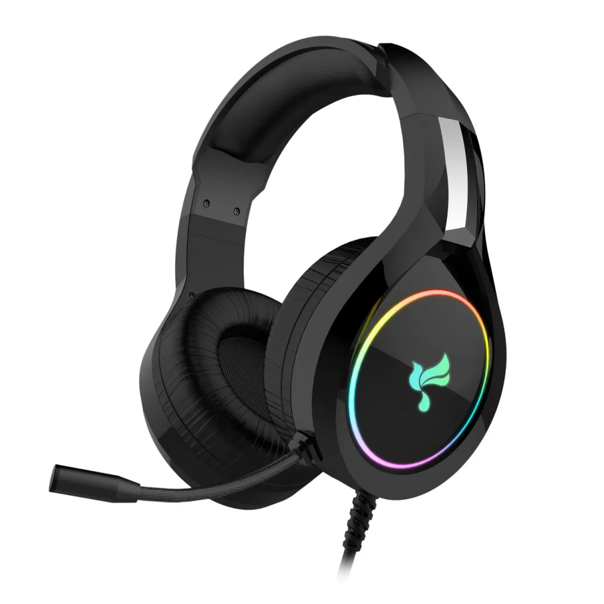 FUEGO GHP-2232 RGB Black Wired 3.5mm