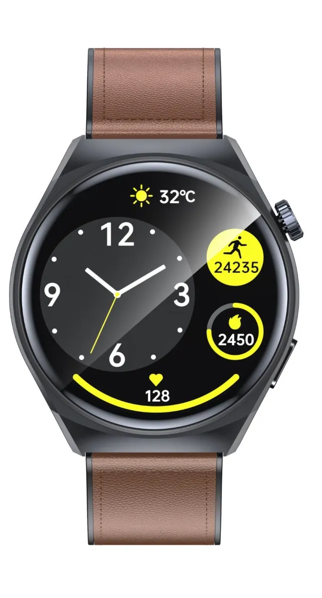 Смарт часовник FUEGO HKY27, 1.43" AMOLED HD, 300mAh, All-day health monitoring