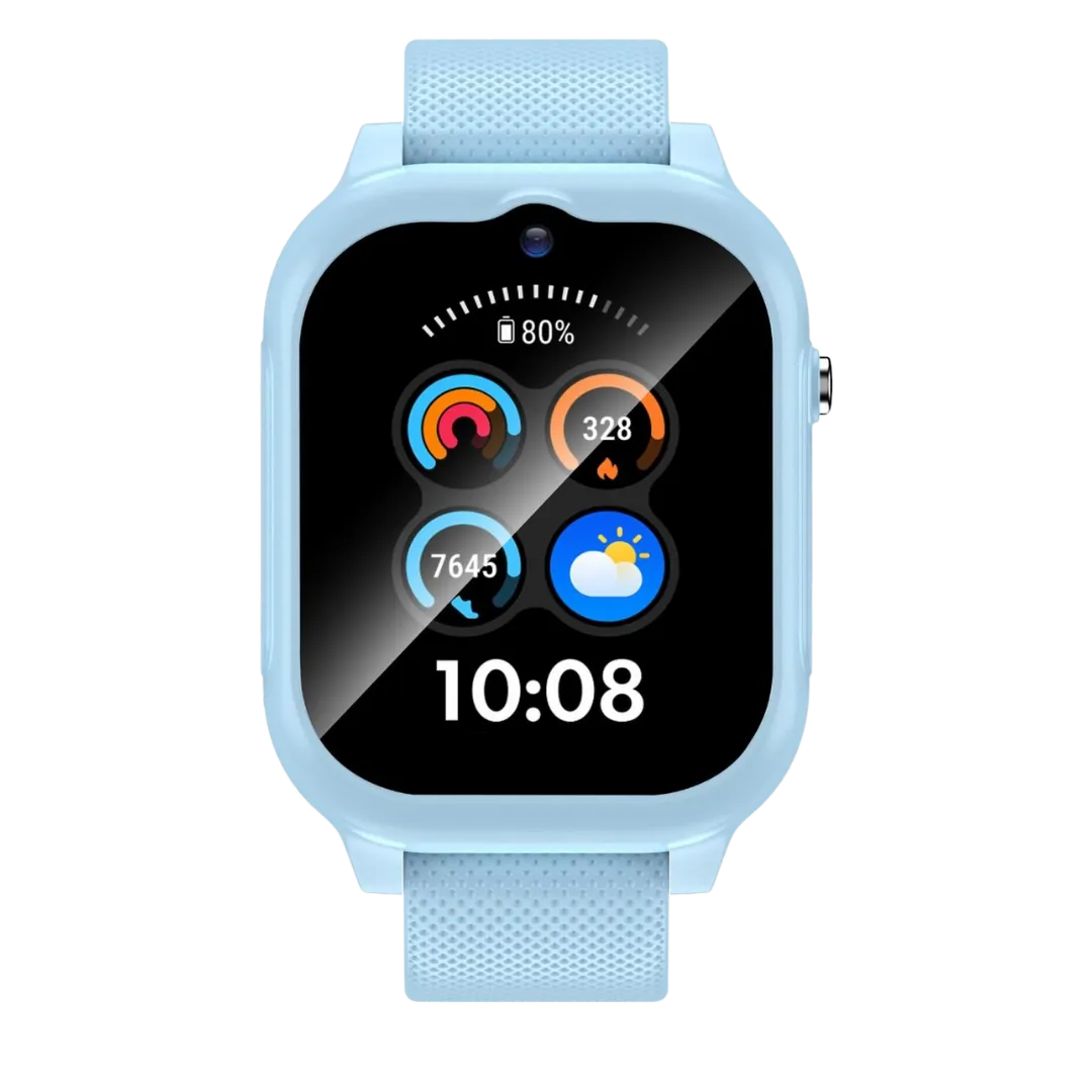 Смарт часовник за деца FUEGO HKY29 Kids Blue, 600mAh, 4G, WIFI, A-GPS, LBS, GPS