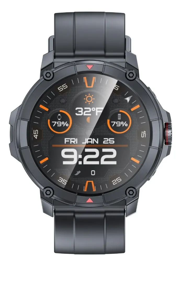 Смарт часовник FUEGO HKY39, 300mAh, 1.38" (240x240), Мultiple sports modes, VeryFit