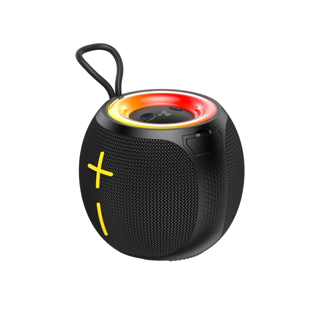 Портабл звушник FUEGO KA19, 12W, BT, IPX4, 1800mAh, aмбиентално светло