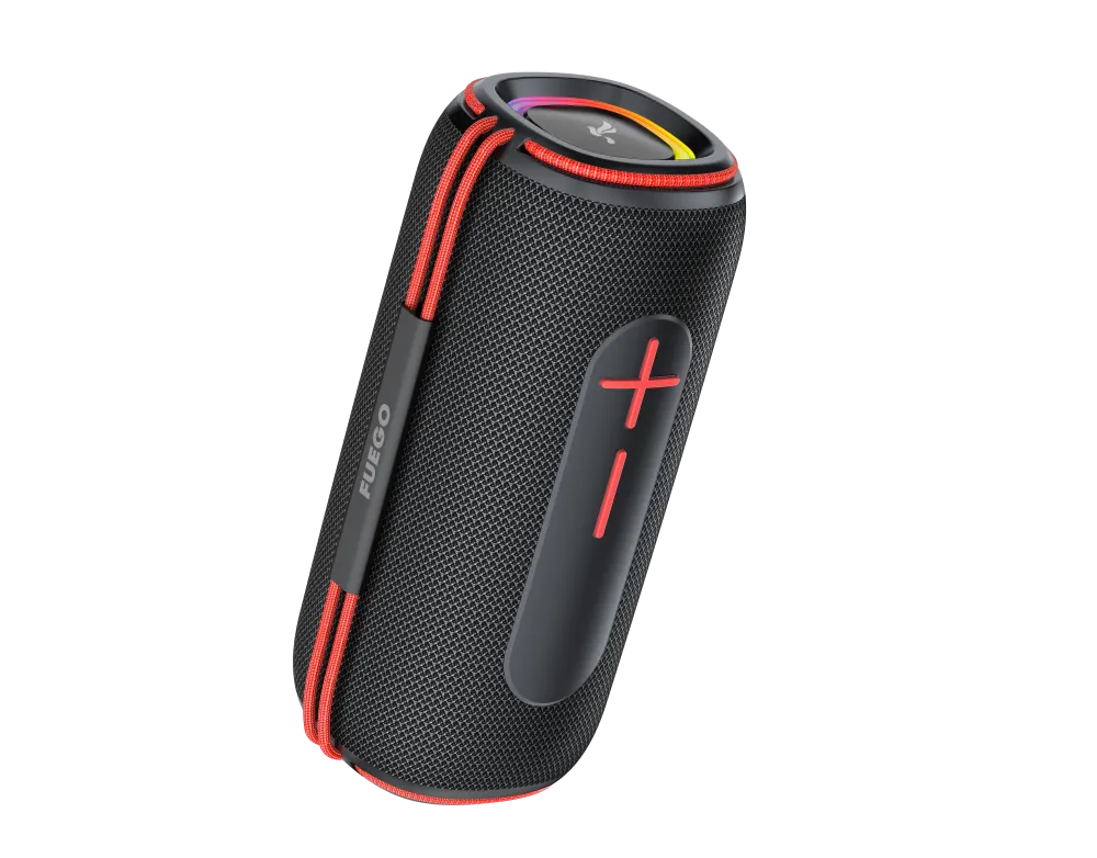 Портабл звушник FUEGO KA5, 20W, BT,  IPX5, 2400mAh, 360°surround sound