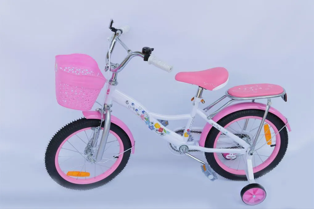Велосипед FUEGO PRINCESA GB10.5-16 WHITE/PINK