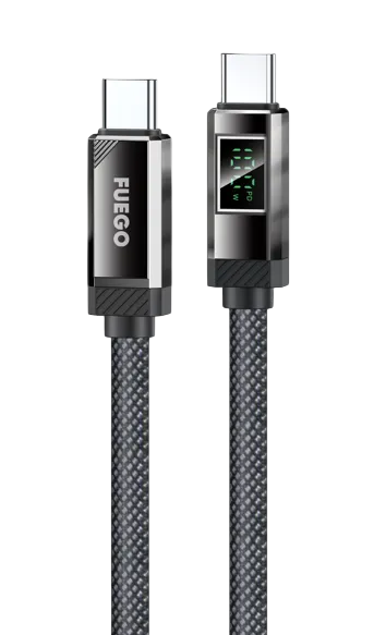 Fuego (Type C to Type C) 1.2m (FG2C) Black