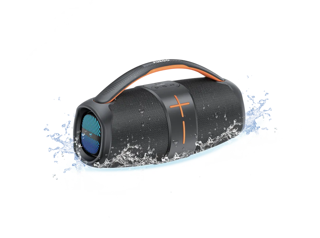 Портабл звушник FUEGO Y887, 20W, BT, IPX5, 3600mAh