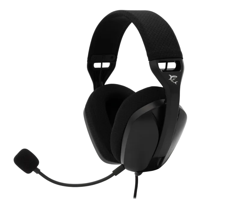 Gaming Headset White Shark Sparrow Black