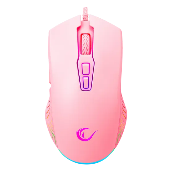 Gaming Mouse Rampage SMX-G68 Spear Full RGB 7200 DPI Pink