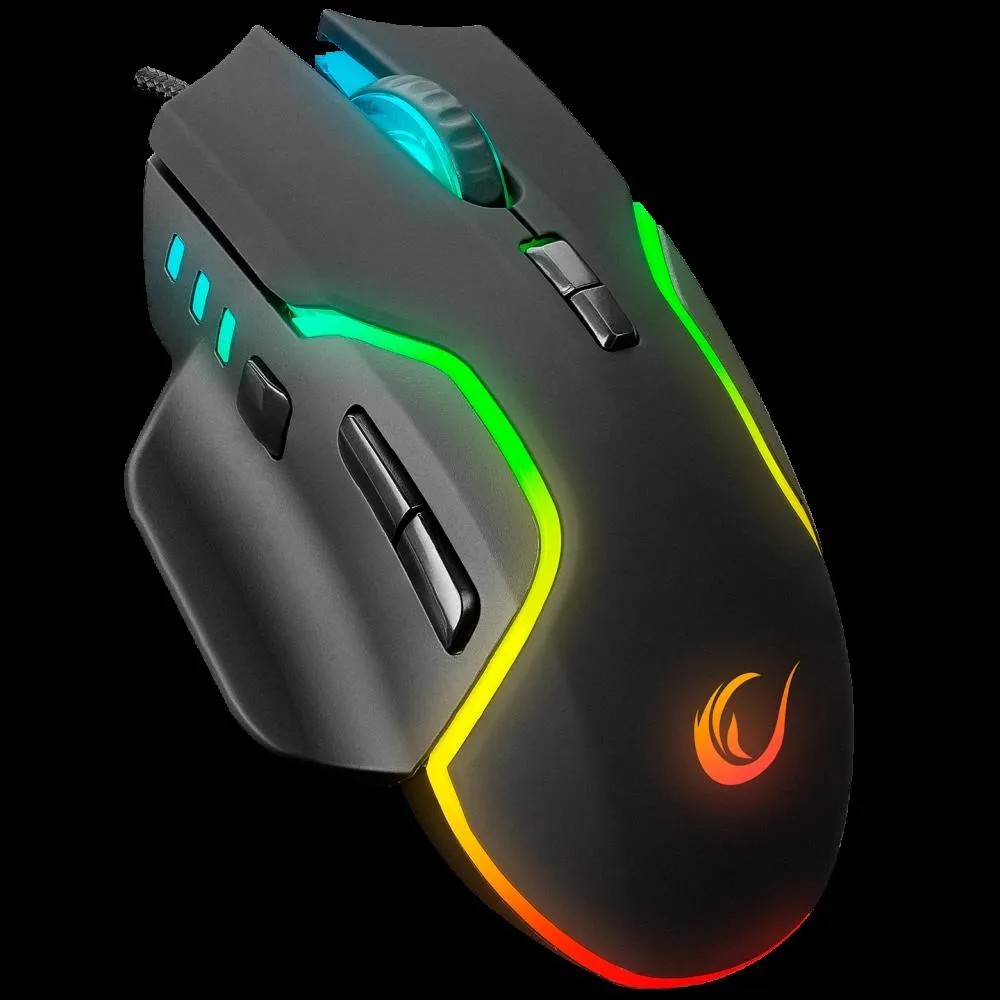 Gaming Мouse RAMPAGE Miracle M2 7200dpi BLK