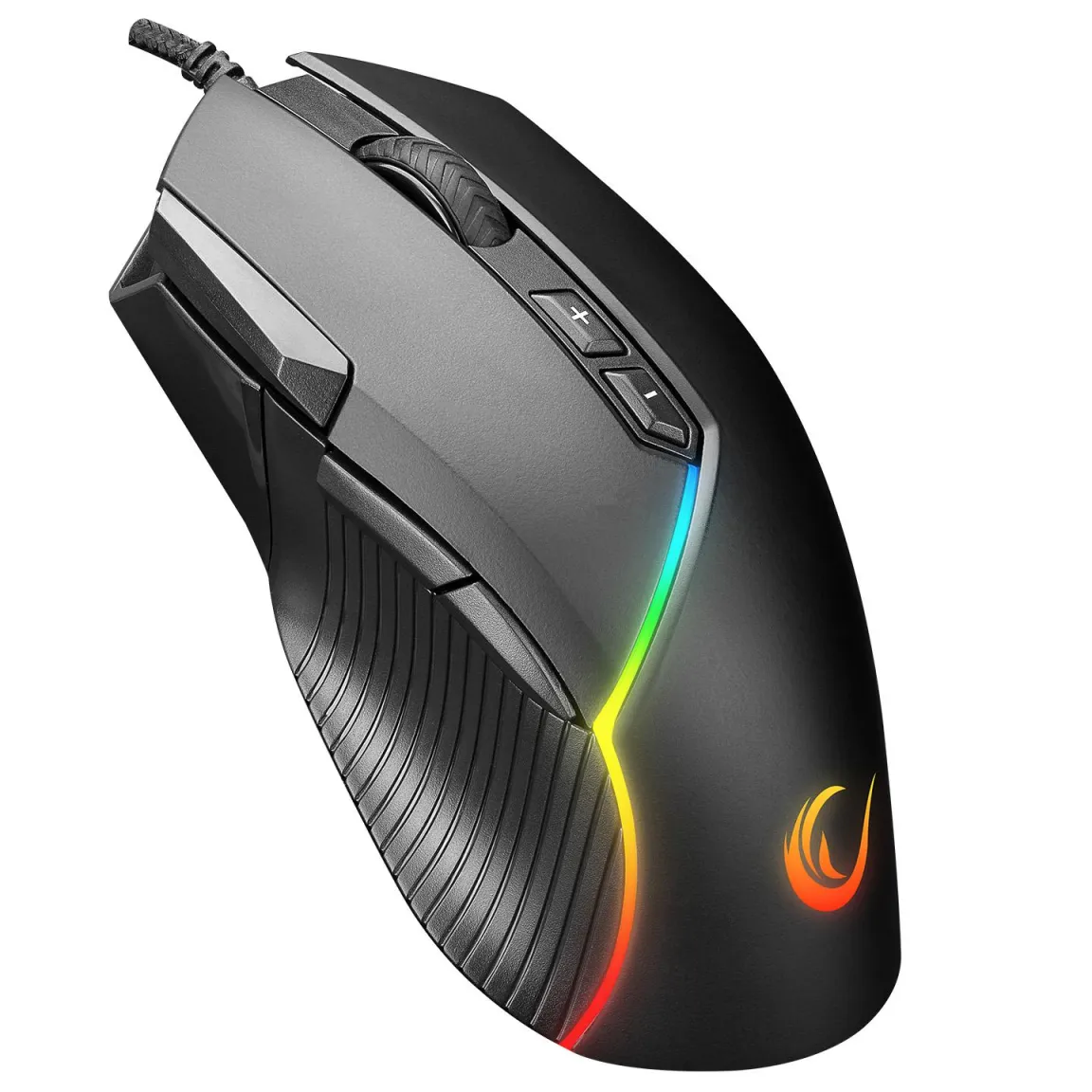 Gaming Мouse RAMPAGE SMX-G39 COMFORT Usb 8D+ Extra Shot Button 7200dpi RGB Led Programable Gaming Mouse