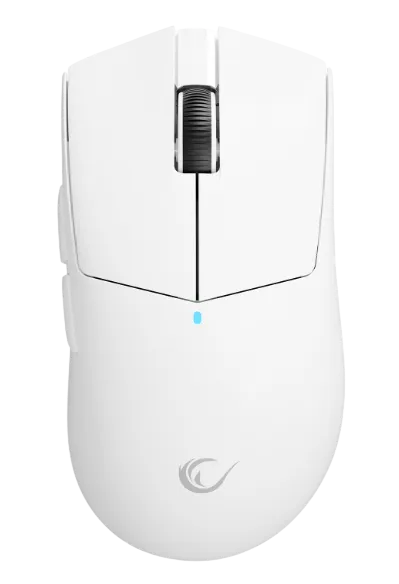 Gaming маус Wireless Gaming Mouse Rampage Blitz Ultimate 8K 30000DPI PAW3950 Wired/BT/2.4GHz White