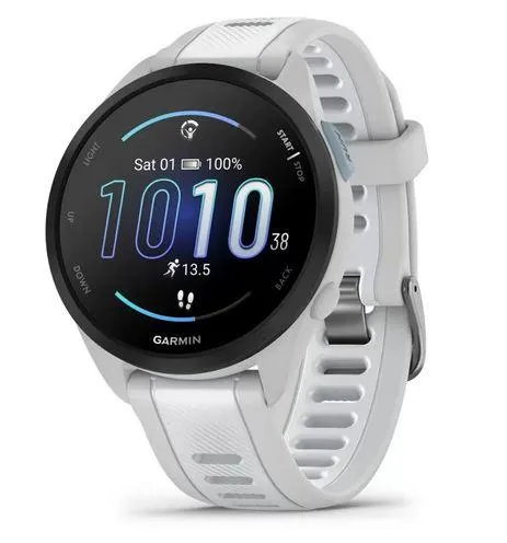 Смарт часовник GARMIN forerunner 165 mist gray whitestone