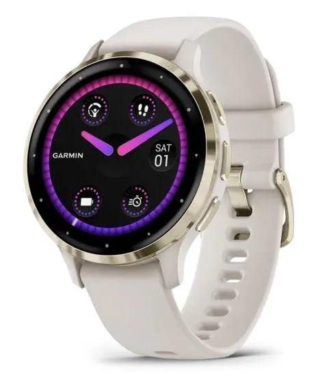 Смарт часовник GARMIN Venu 3S soft gold cream
