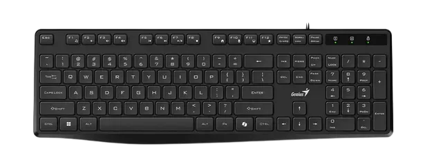 GENIUS KB-117S AI CoPilot Silent Black