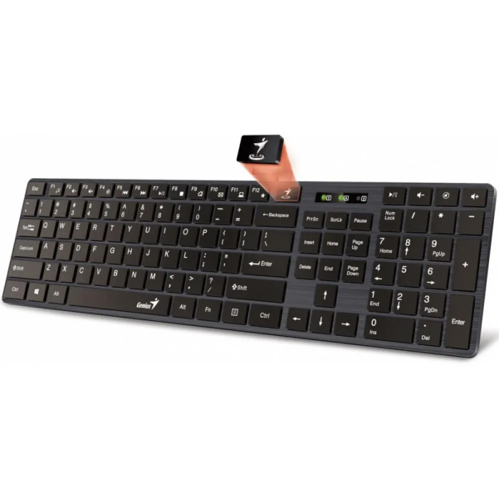 Тастатура GENIUS Slimstar 126 Wired Black