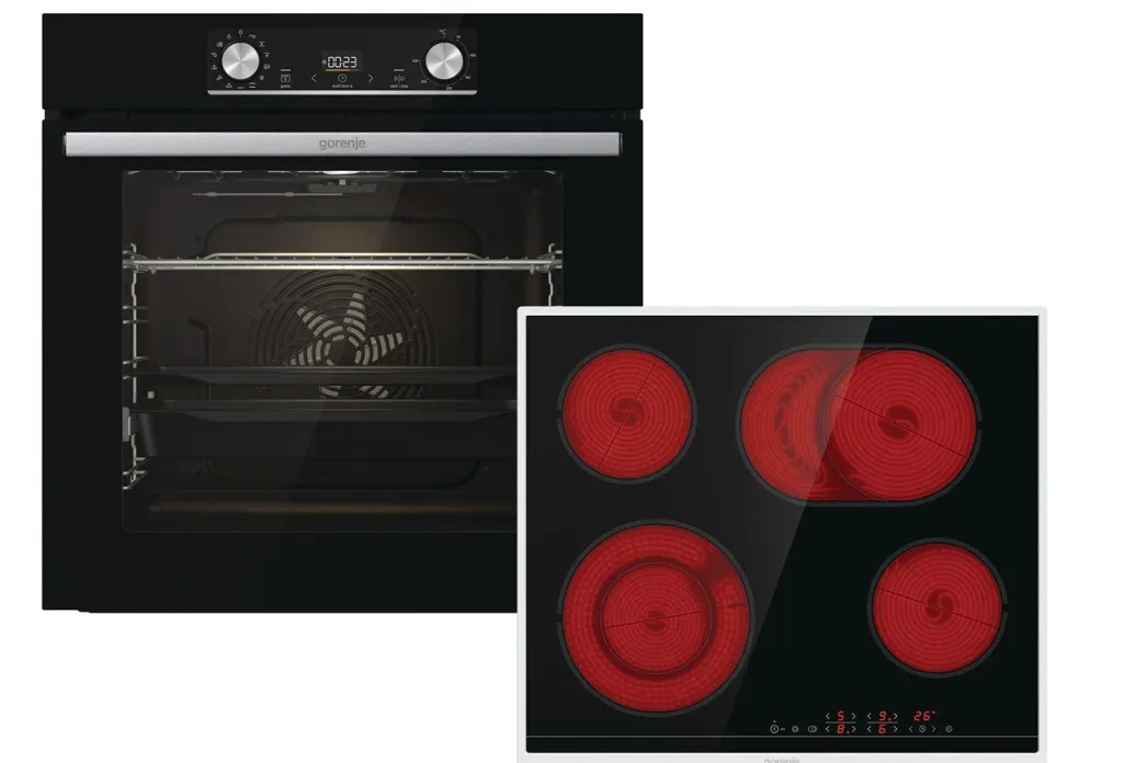 Вграден шпорет GORENJE BLACK STEAM