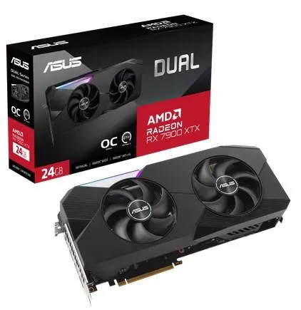 GPU ASUS Dual Radeon RX 7900 XTX OC Edition 24GB GDDR6 3xDP/HDMI