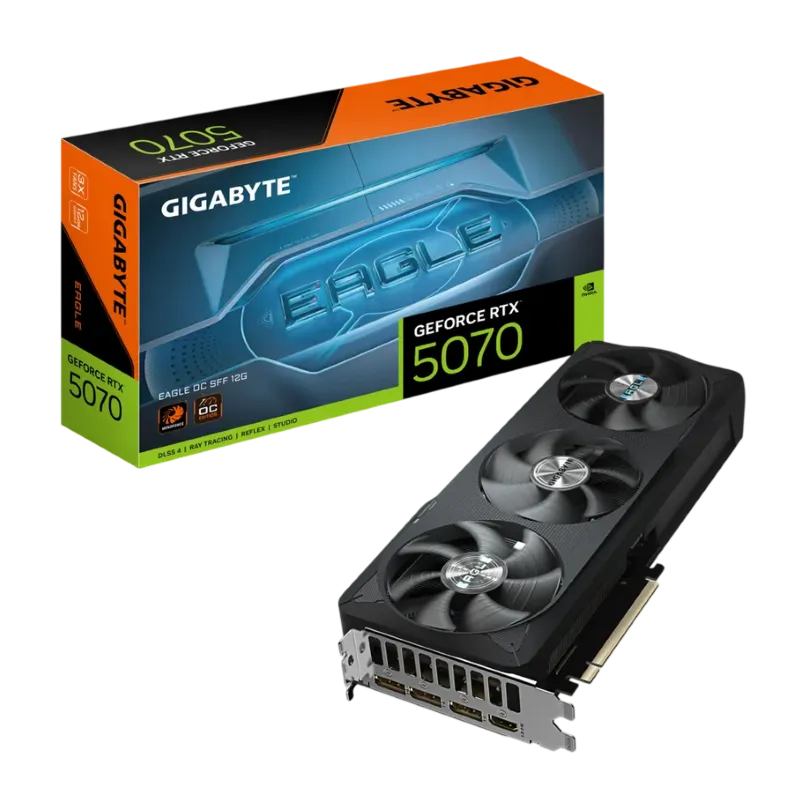GPU Gigabyte GeForce RTX 5070 EAGLE OC SFF 3 Fan 12GB GDDR7 3xDp/HDMI