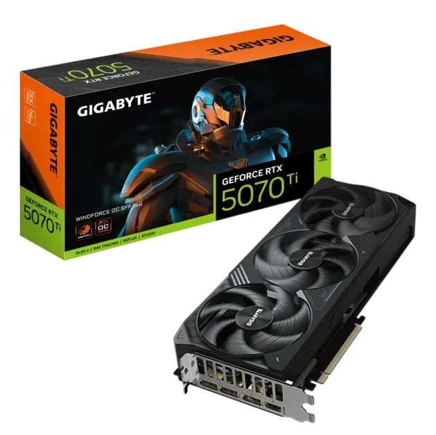 GPU Gigabyte GeForce RTX 5070 Ti WINDFORCE SFF 16GB GDDR7 3xDP/HDMI
