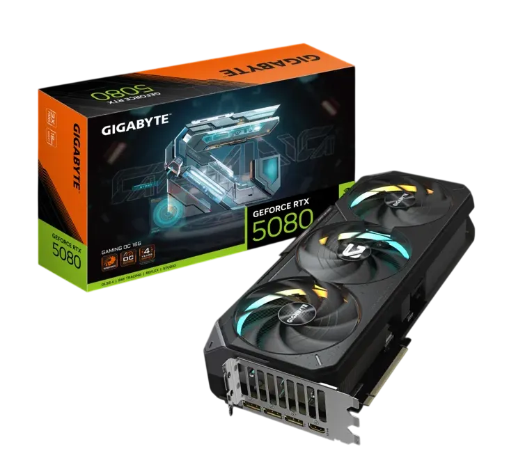 GPU Gigabyte GeForce RTX 5080 GAMING OC 16GB GDDR7 3xDP/HDMI
