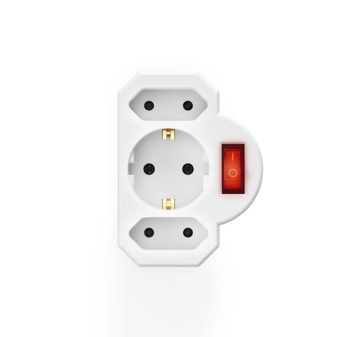 Разделник HAMA multi-plug 3-way White