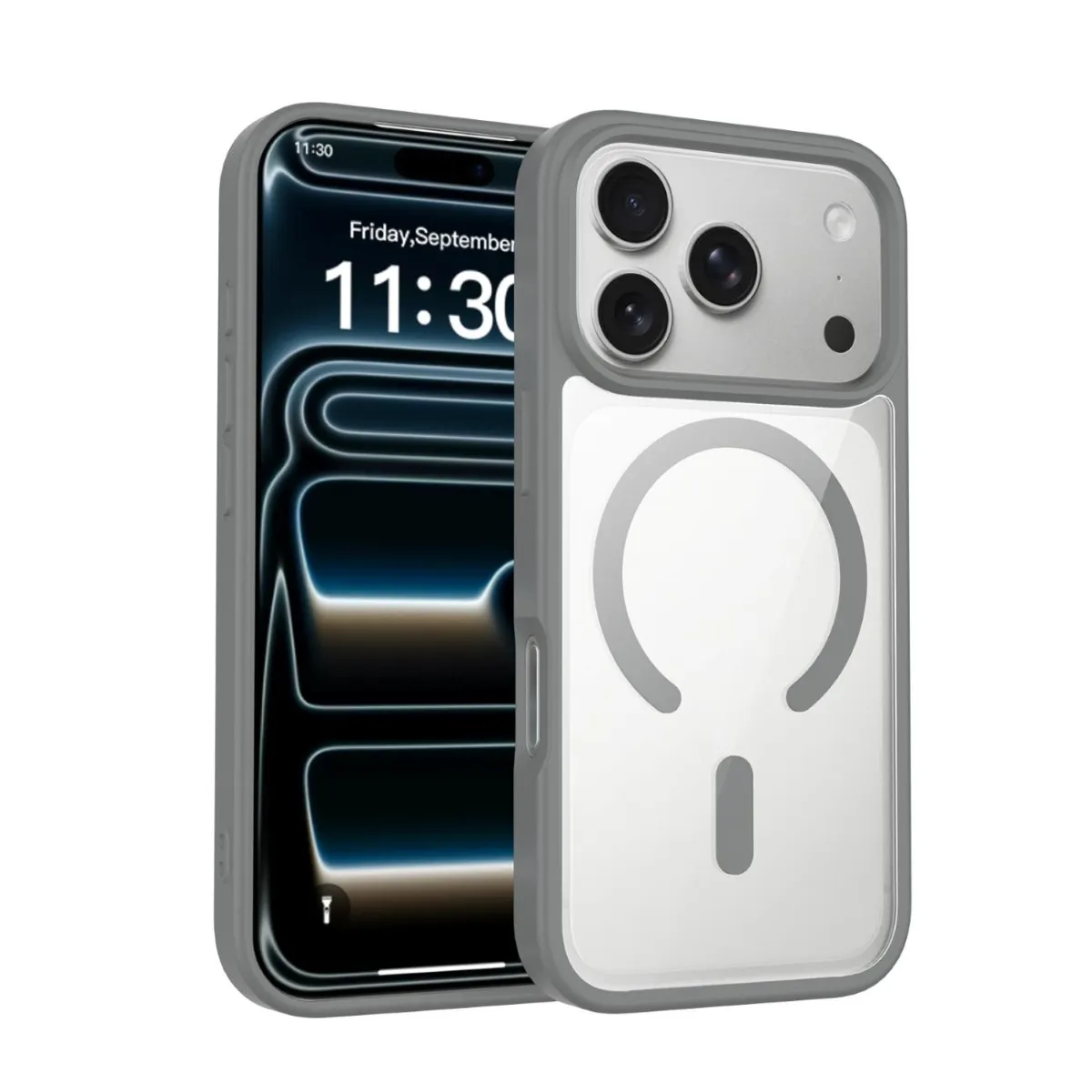 Hishell Protective Case - Apple iPhone 17 Pro GREY (HPC-18 Pro)