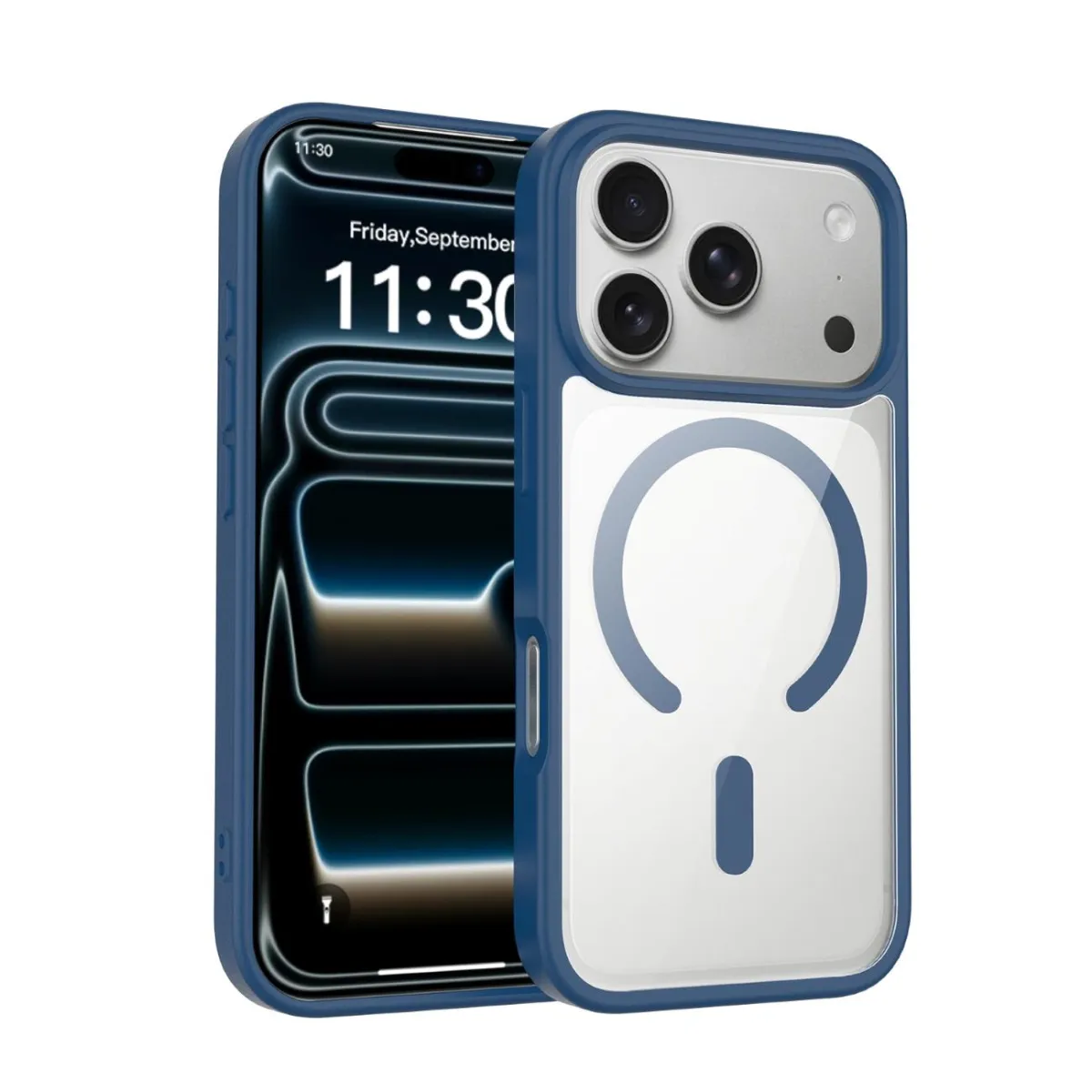 Hishell Protective Case - Apple iPhone 17 Pro Max DARK BLUE (HPC-18 Pro)