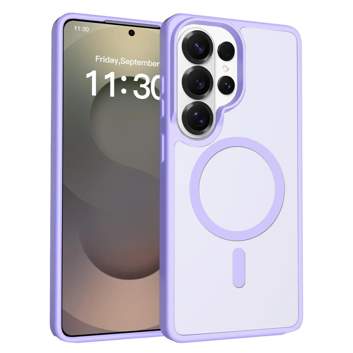 Hishell Protective Case - Samsung S26 Ultra LIGHT PURPLE (HPC-18 Pro)