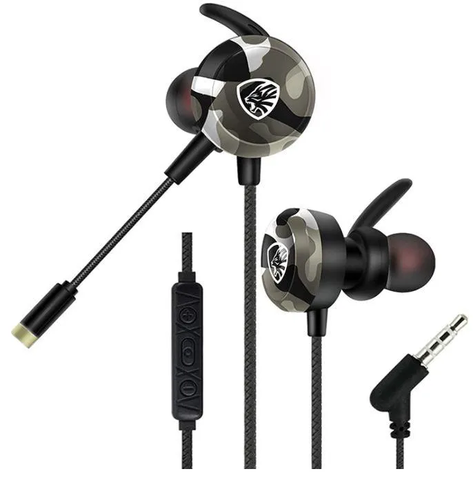Слушалки Hytech HY-GK4 Detachable Mic Camouflage