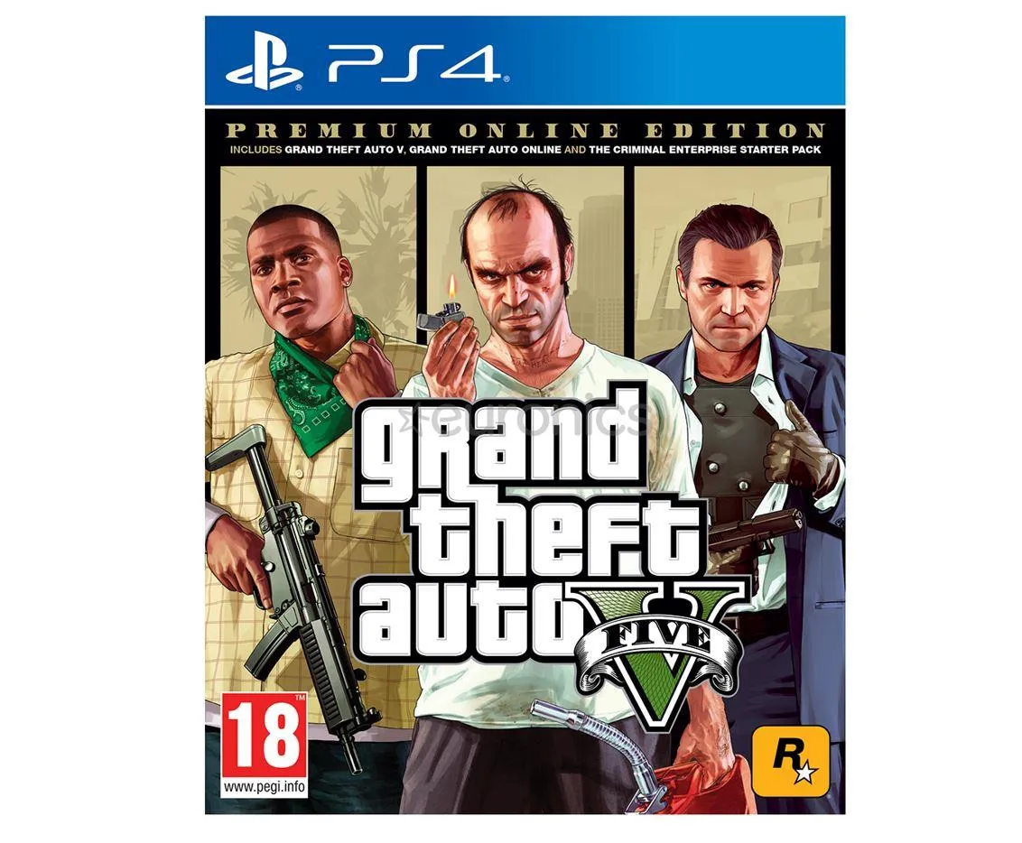 IGRA ZA PS4 GTA 5 PREMIUM EDITION