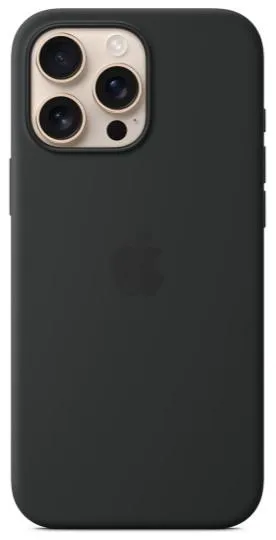 iPhone 16 Pro Max Silicone Case with MagSafe - Black