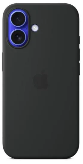 iPhone 16 Silicone Case with MagSafe - Black