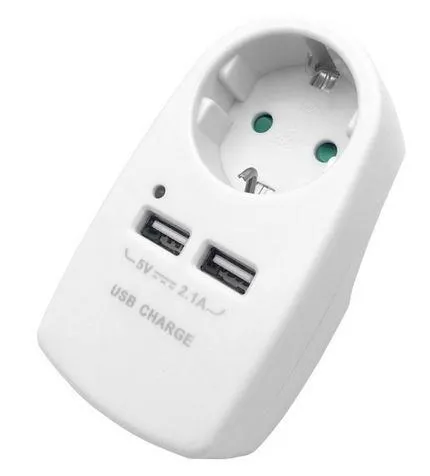 Разделник ISKRA ER-1S-2U so USB port