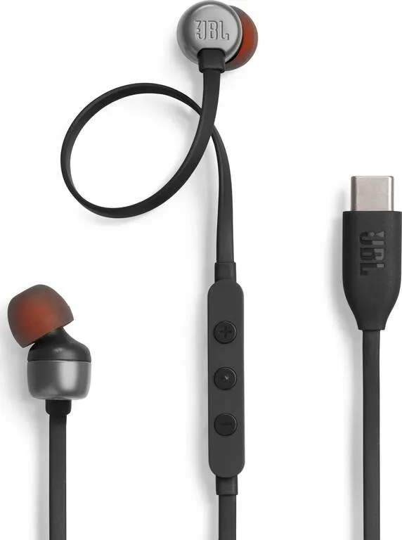 Слушалки JBL T310C BLK