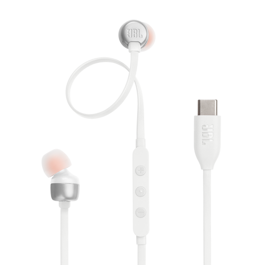 Слушалки JBL T310C WHT