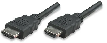 KABEL MANHATTAN High Speed HDMI With Ethernet 1m, 4K@30Hz Black 323192