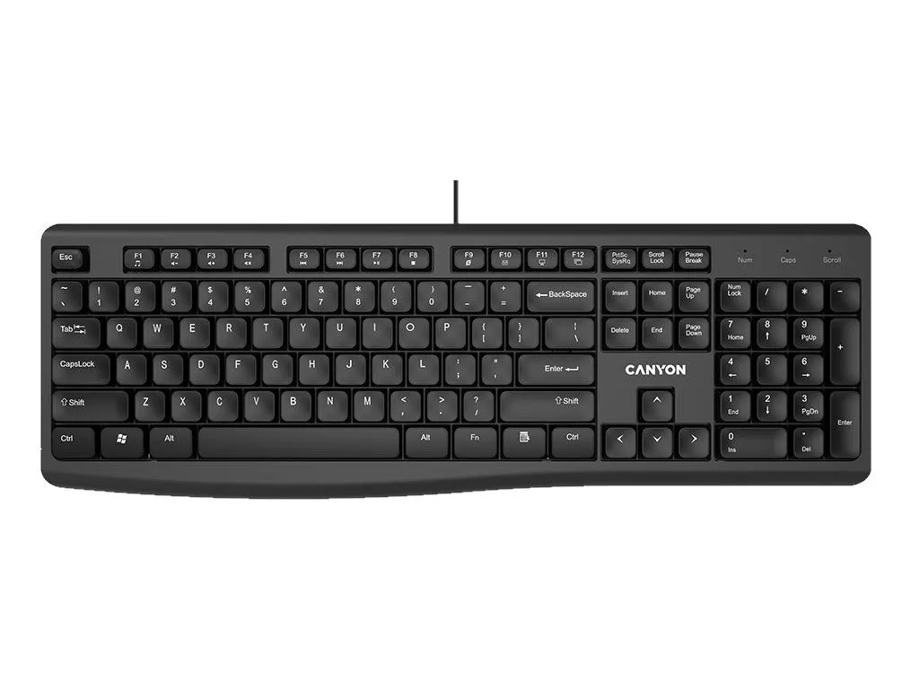 Тастатура KB-50 104 keys CNE-CKEY5-US