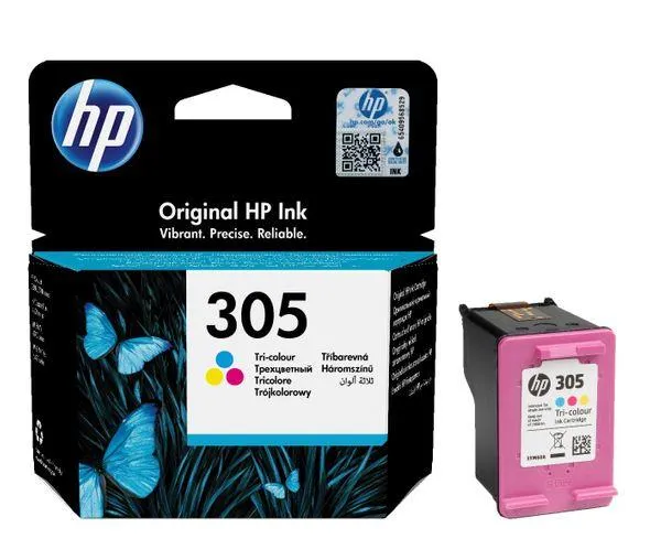 KERTRIDGE HP 305 Tri-color (3YM60AE) (for DeskJet 2320/2710/2720/2721)