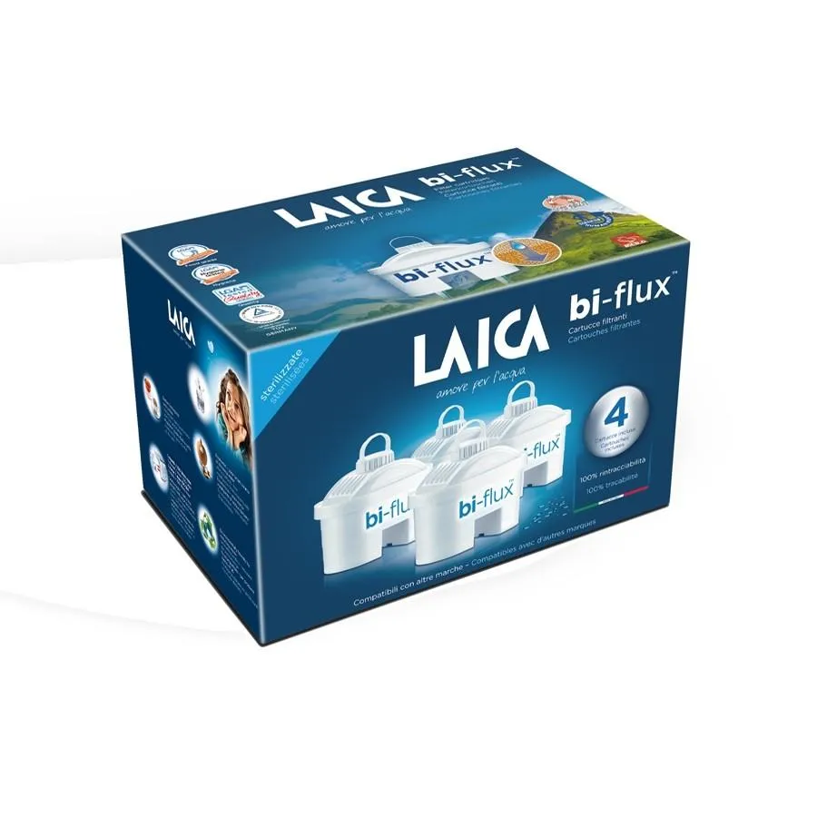 Филтер за бокал Laica F4M, 4 кертриџи