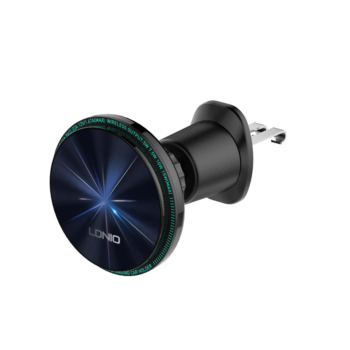 LDNIO 15W Magnetic Wireless Charging Car Phone Holder (TypeC) (MA23)