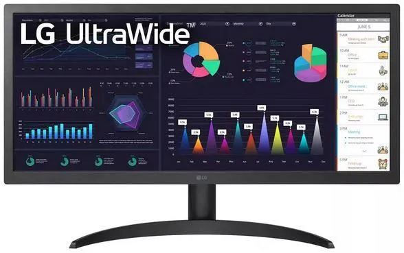Монитор LG 26WQ500-B 26"(66cm) UltraWide FHD IPS 75hz 5ms