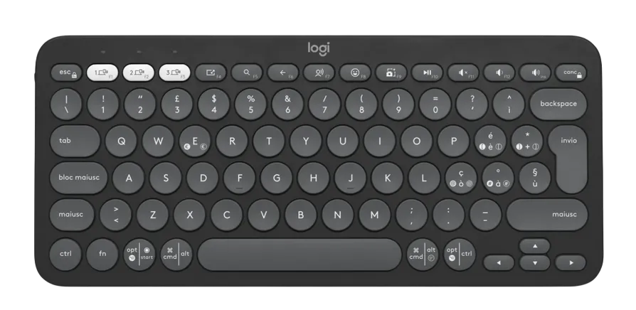 Logitech Pebble Keys 2 K380s Graphite