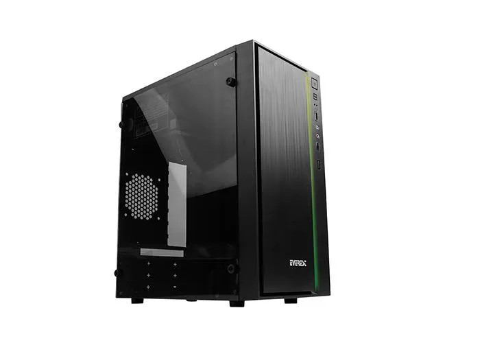 M-ATX Case Everest Astral Peak Acrylic Panel w/250W PSU RGB LED Strip