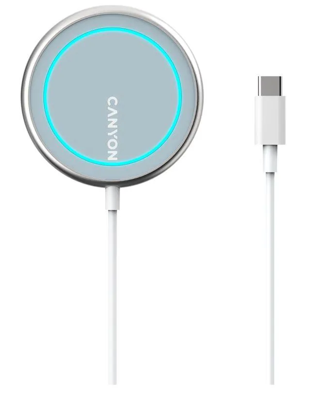 Бежичен полнач MAGNETIC CHARGER CANYON WS-100 CNS-WCS100