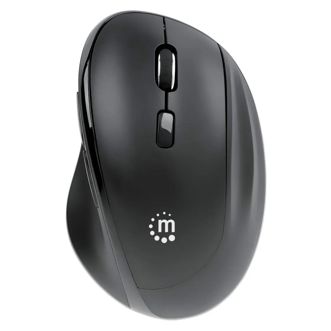 MANHATTAN 2-in-1 1600DPI Wireless Ergonomic Black 190237