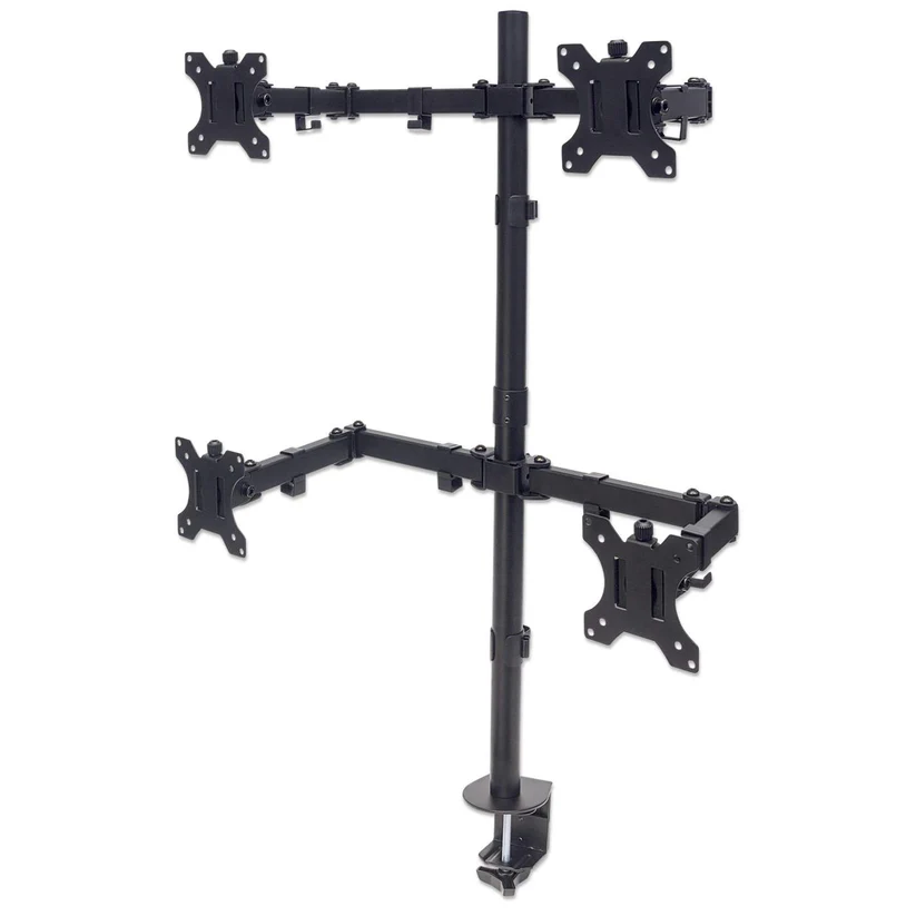 MANHATTAN 4 Monitor with Double-Link Swing Arms X 13" - 32" up to 8kg 461566