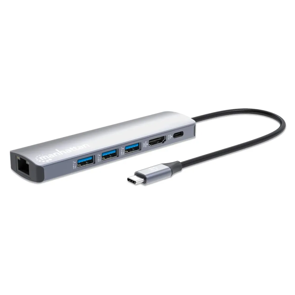 MANHATTAN USB-C PD 6-in-1 4K 153959